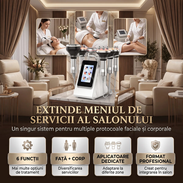 Aparat remodelare corporală și facială cu cavitație 80K, imaginea 4
