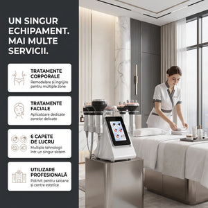 Aparat remodelare corporală și facială cu cavitație 80K, imaginea 8