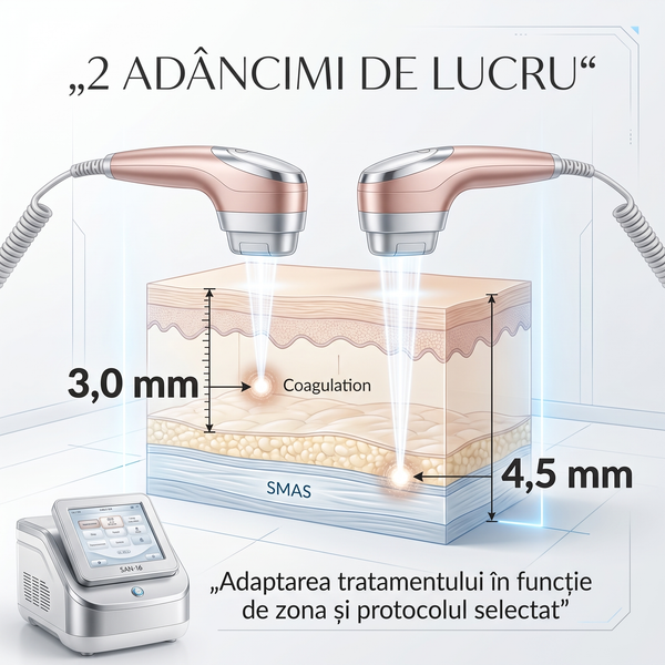 Aparat lifting facial și corporal HIFU cu ultrasunete, imaginea 4