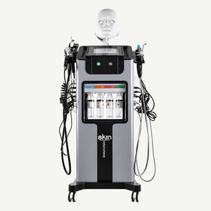 Aparat facial profesional 11 în 1 cu aqua peeling