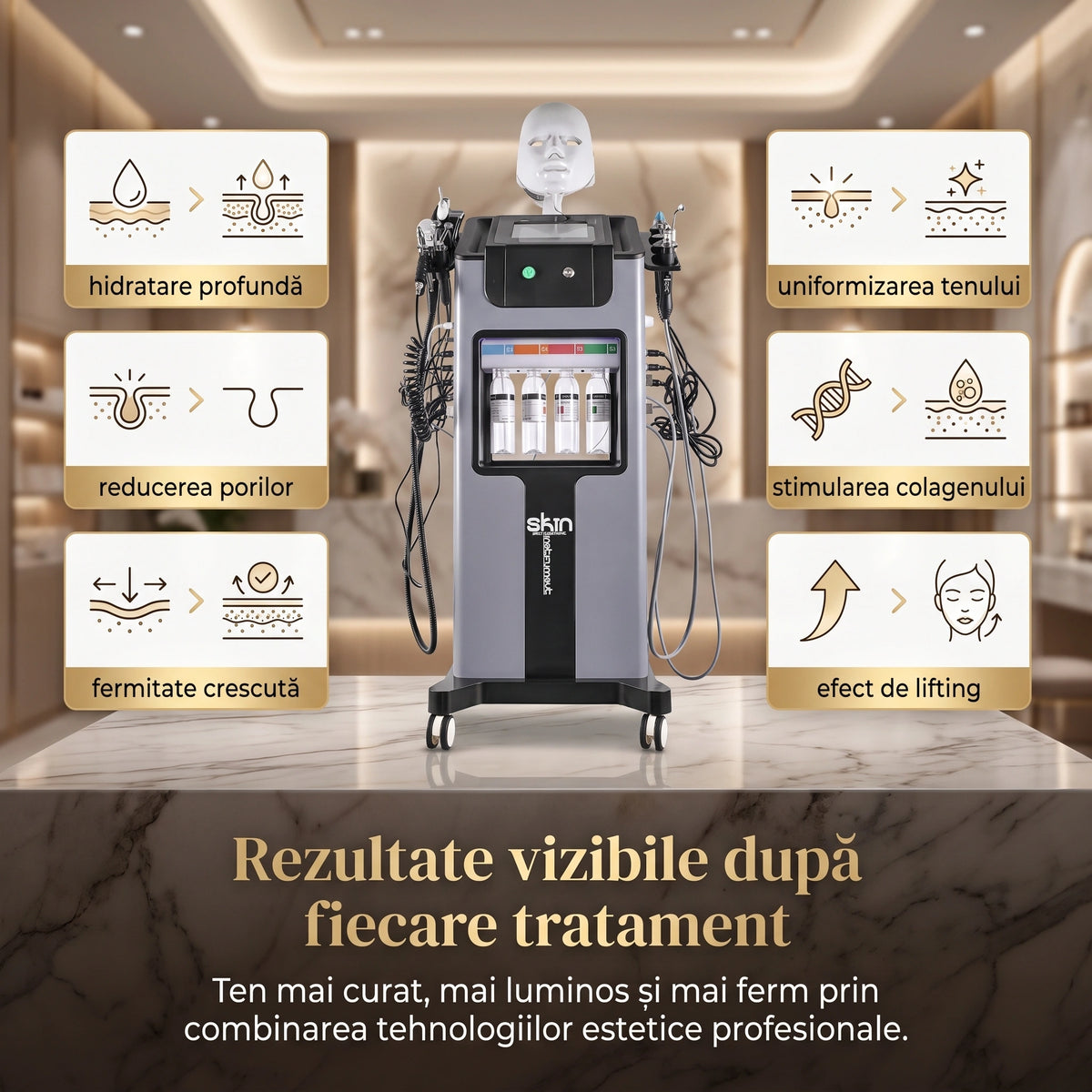 Aparat facial profesional 11 în 1, imaginea 6