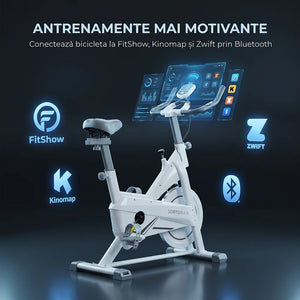 Bicicletă fitness spinning Ortosan SAN290, imaginea 5