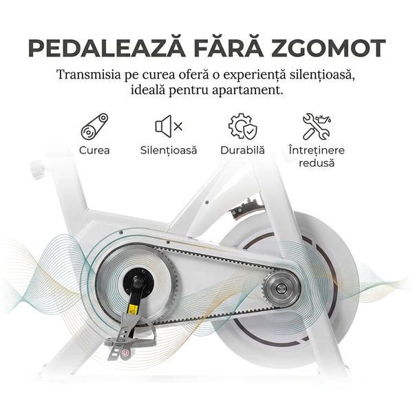 Bicicletă fitness spinning Ortosan SAN290, imaginea 6