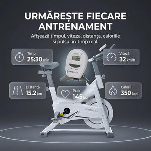 Bicicletă fitness spinning Ortosan SAN290, imaginea 7
