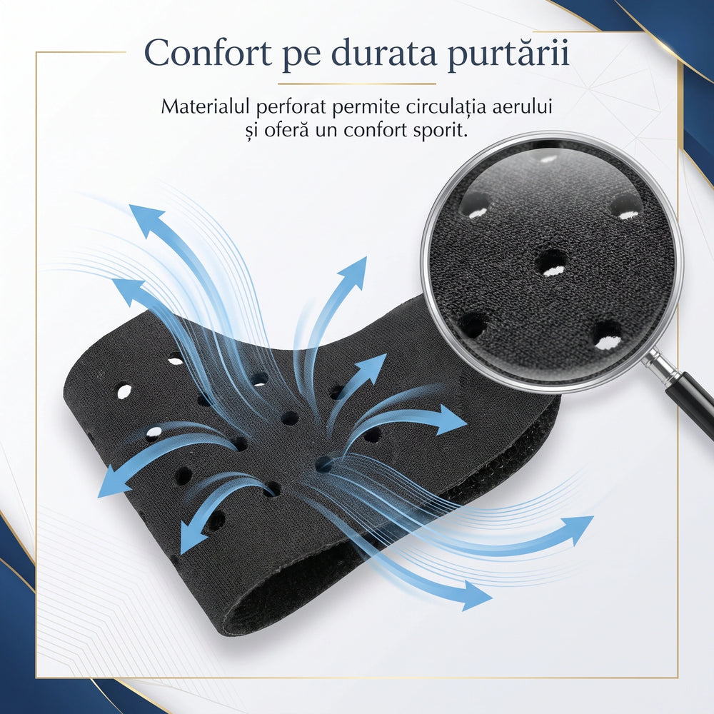 Atelă corector monturi Hallux Valgus reglabilă, imaginea 5