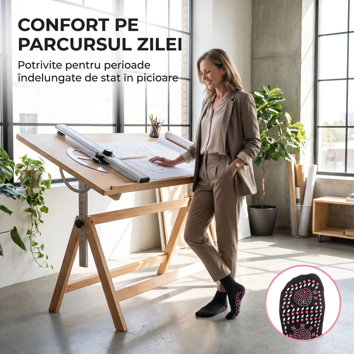 Șosete compresive cu turmalină, imaginea 6
