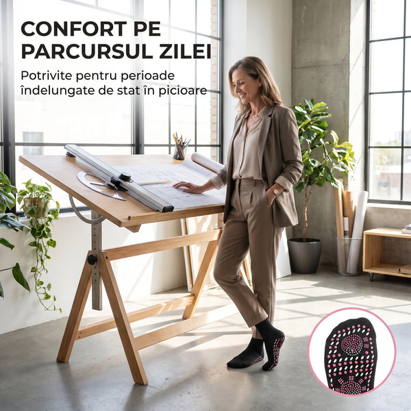 Șosete compresive cu turmalină, imaginea 6