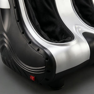Aparat masaj picioare si gambe Shiatsu, airbaguri 360° si incalzire, Gri/Negru – imaginea 2
