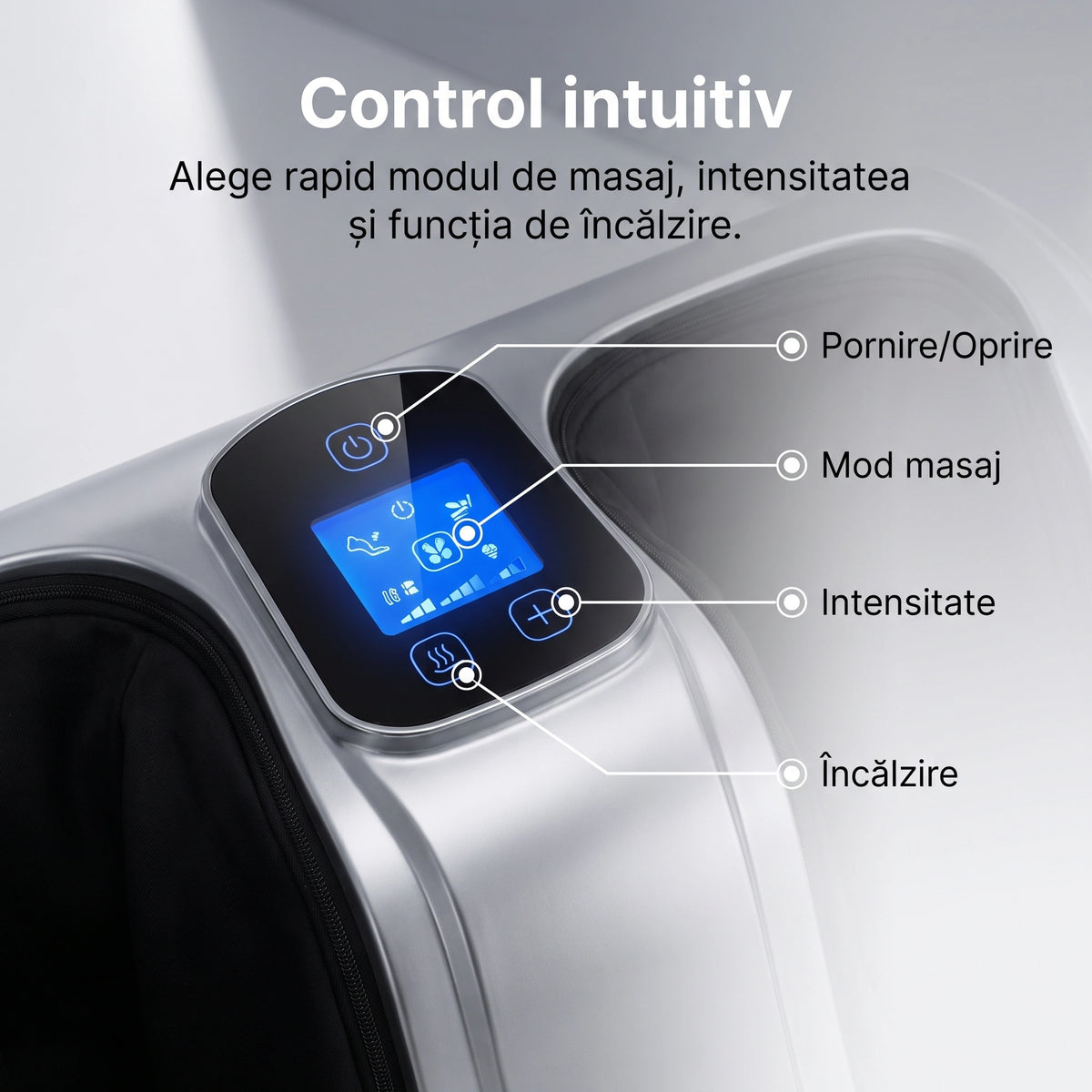 Aparat de masaj picioare Shiatsu cu frământare, imaginea 6