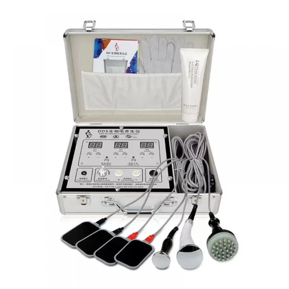 Aparat de masaj bioelectric DDS de joasa frecventa, pentru ameliorarea durerii, detoxifiere, relaxarea meridianelor, Dispozitiv de electroterapie, Fizioterapie