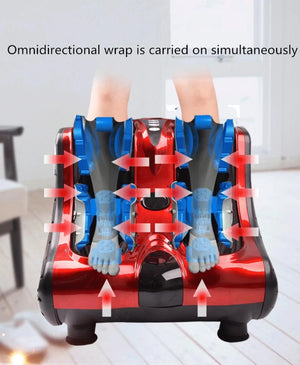 Aparatul de masaj cu role Shiatsu pentru tălpi și gambe