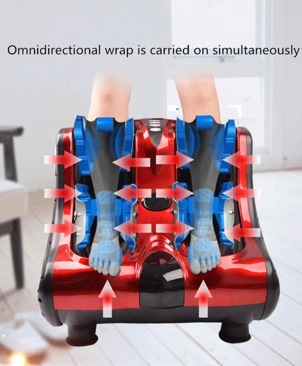 Aparatul de masaj cu role Shiatsu pentru tălpi și gambe