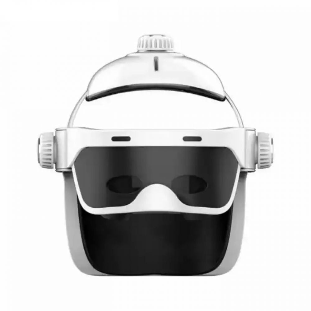Masca masaj cap si ochi cu compresie aer, vibratii, incalzire si Bluetooth