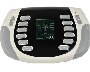 Aparat fizioterapie TENS, 15 intensitati, 8 moduri de masaj, Ecran LCD, terapie cu incalzire si electrostimulare – imaginea 3