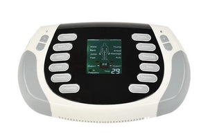 Aparat fizioterapie TENS, 15 intensitati, 8 moduri de masaj, Ecran LCD, terapie cu incalzire si electrostimulare – imaginea 6