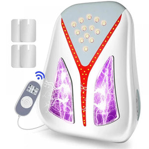 Electrostimulator TENS/EMS cu incalzire, multi-zona (spate, gat, talie, picioare, maini)