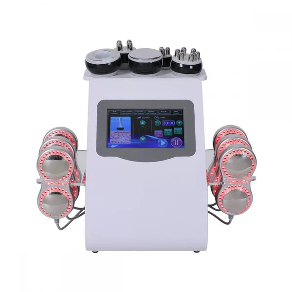 Aparat remodelare corporala si faciala 6-in-1: Cavitatie 40K, RF, Vacuum, Lipo Laser, EMS