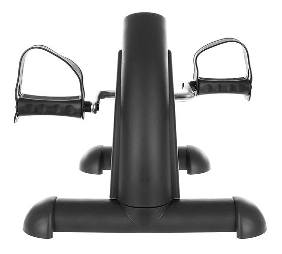 Pedalier fitness 2 în 1 cu ecran LCD, în negru