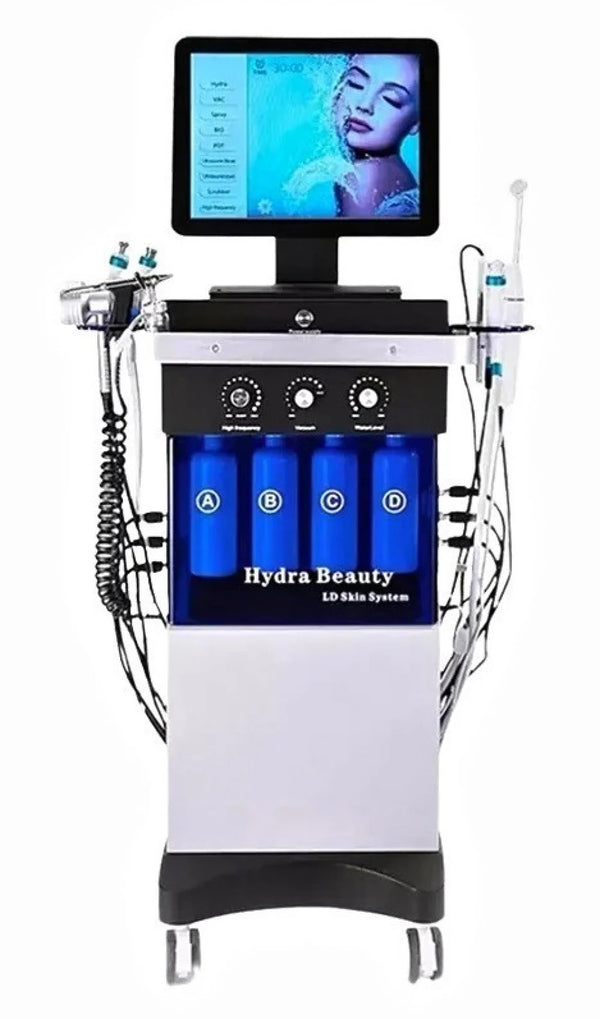 Dispozitiv facial hidradermabraziune HydraSkin Pro 14-in-1