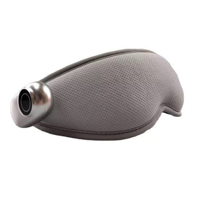 Masca masaj ochi cu vibratii si compresa cald/rece 4-in-1, Gri