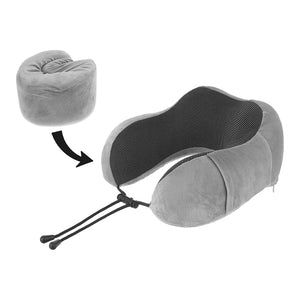 Perna de calatorie se strange compact in husa de transport