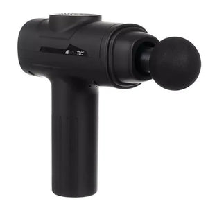 Pistol de masaj corporal negru cu cap rotund