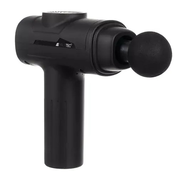 Pistol de masaj corporal negru cu cap rotund