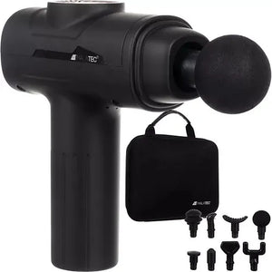 Set pistol de masaj cu 8 capete si husa de transport