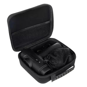 Interiorul husei cu locas pentru pistol si compartiment din plasa