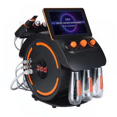 Dispozitiv facial RF ORTO ClearSkin Pro 6-in-1, Negru