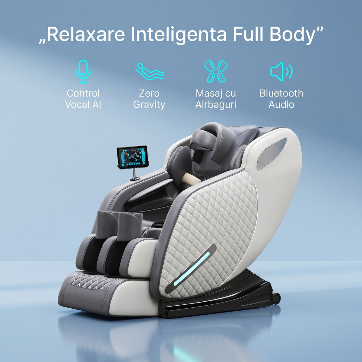 Sistem SL-Track si pozitie Zero Gravity pe fotoliul Ignius