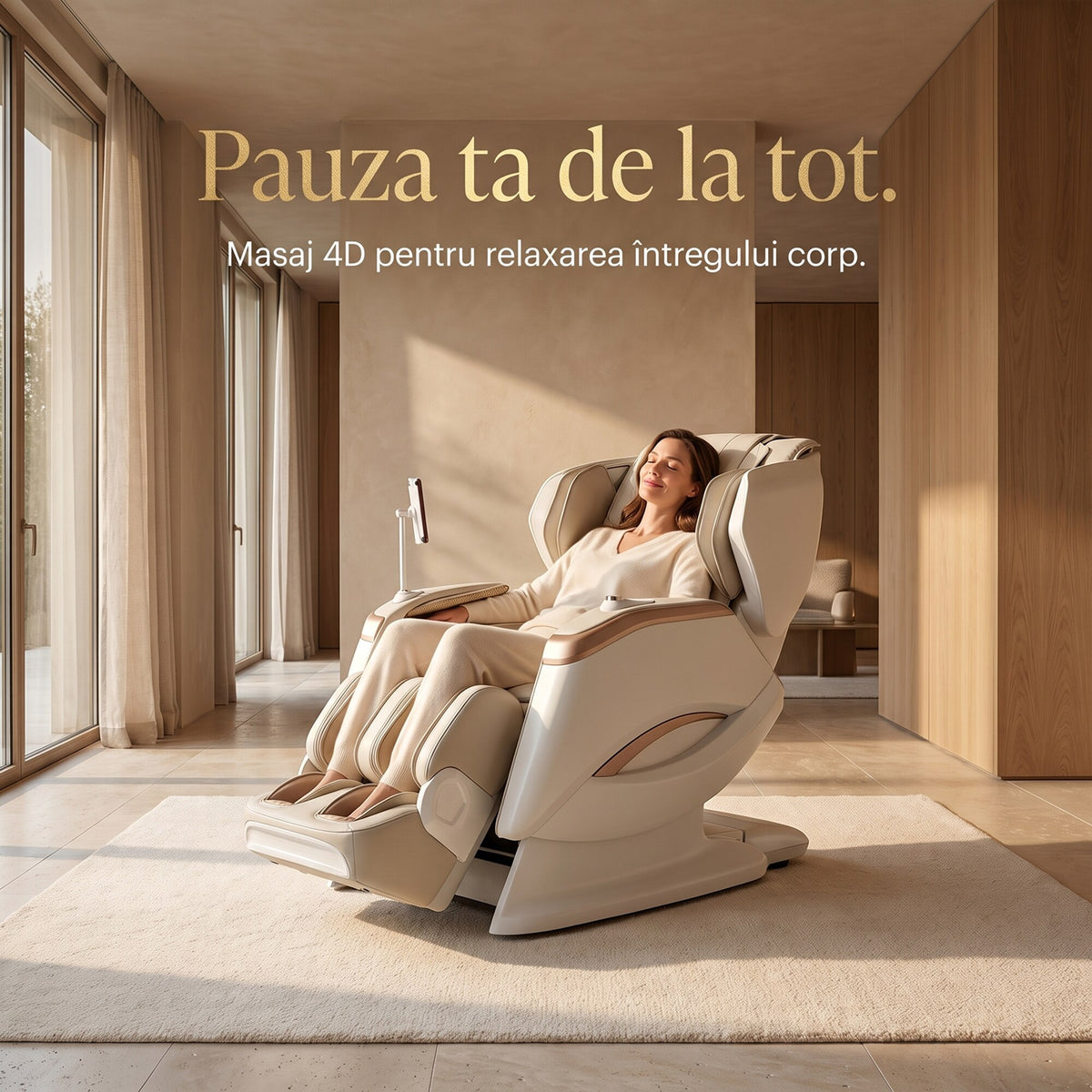 Design Space-Walking Leg si pozitie Zero Gravity