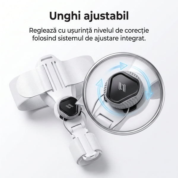 Corector monturi (Hallux Valgus) reglabil, cu unghi ajustabil si perna silicon, Unisex – imaginea 3